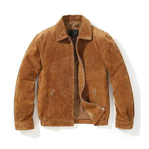 En stock, fabriqué au Pakistan, veste bomber en cuir pour homme, vêtements décontractés, prix bas, veste d'hiver pour homme en vente - Product Image 4