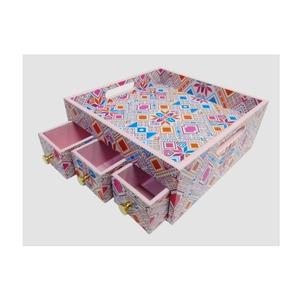 Nouveau plateau de service à condiments à compartiment rectangulaire et plateaux de service en bois de fruits secs pour restaurants décor de table de table à la maison - Product Image 2