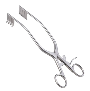 Haute qualité 245mm orthopédique en acier inoxydable crochet rétracteur levier manuel Kit de suture manuel Base Instruments chirurgicaux - Product Image 1