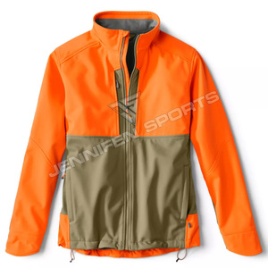 เสื้อแจ็คเก็ตซอฟต์เชลล์กันน้ำ ระบายอากาศได้ดี แฟชั่นคุณภาพสูง สำหรับล่าสัตว์ในฤดูหนาว สีทูโทน สำหรับผู้ชาย เสื้อแจ็คเก็ตแบบยุทธวิธี - Product Image 4