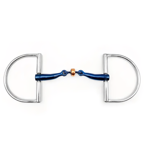 Mèches d'équitation en titane de qualité supérieure Anneaux Dee et mèches à anneaux lâches État neuf - Product Image 1