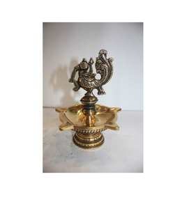 Venta caliente latón Diyas Pooja accesorios Lotus Diyas para decoración del hogar Festival decoración regalos de Navidad Diwali regalo - Product Image 1