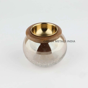 Quemador de Incienso de Madera y Metal de Primera Calidad, Pequeño, para Bakhoor, Oud Árabe, Decoración de Fragancia para el Hogar, Suministro al por Mayor - Product Image 5