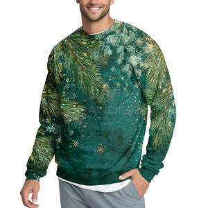 Sudaderas impresas personalizadas para hombres Color sólido Alta calidad Precio barato Básicos Sudaderas impresas para hombres - Product Image 2