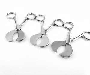 Tijeras de cordón umbilical con patrón americano, tijeras quirúrgicas de ginecología, instrumentos de entrega de bebés, tijeras obstétricas - Product Image 2