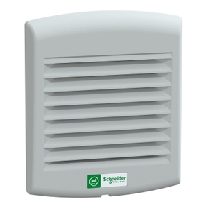 Sistema di Ventilazione Forzata SCHNEIDER ELECTRIC NSYCVF38M115PF ClimaSys IP54 38m3/h 115V con Griglia di Uscita e Filtro G2 - Product Image 1