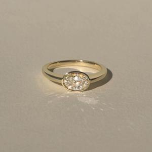 {"defaultLocale":null,"langAndValueMap":{"es_ES":{"autoTranslate":true,"value":"Anillo de compromiso de plata 925 con diamante cultivado en laboratorio de corte ovalado exclusivo, diseño personalizado, proveedor directo del fabricante","translateEngineVersion":"AE_TRANS"}}} - Product Image 2