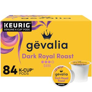 Cápsulas de Café Gevalia Dark Royal Roast, Tueste Oscuro, Compatibles con K-Cup, 84 Unidades Caja - Product Image 4