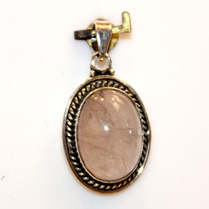 <b>Top</b> Grade 925 Sterling Silver <b>Rose</b> Quartz Pendant Natural for Gift Shop Retail Premium Quality - Product Image 6