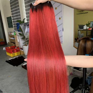 Cabello Humano Vietnamita de la Mejor Calidad, Liso Sedoso con Ondas, Remy Virgen, Doble Trama, Trama Única con Cierre para Tejido de Cabello - Product Image 1