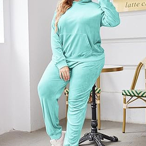 ชุดวอร์มผู้หญิงแบบโอเวอร์ไซส์ใส่เล่นกีฬาระบายอากาศได้ดีสินค้ามาใหม่2025ออกแบบโลโก้ได้ตามต้องการ - Product Image 5