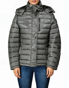 แจ็กเก็ตมีซิปสำหรับผู้หญิงแจ็คเก็ตแบบมีซิปสไตล์กันลมกันหนาวแบบคลาสสิก - Product Image 1