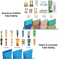 Machines de remplissage et de scellage automatiques à ultrasons pour tubes souples, machine de remplissage à tête unique en acier inoxydable pour crème
