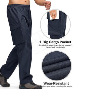 กางเกงกันลมแบบลำลองสำหรับผู้ชายกางเกงกันลมออกแบบโลโก้ได้ตามต้องการ - Product Image 4