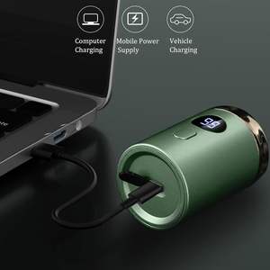 Mini Afeitadora Eléctrica Rotativa Azul para Hombre, Impermeable, Recargable por USB, IPX7, Lavable, para Cara y Cuerpo, Alemán, para RV - Product Image 3