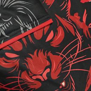 Maillot de sport respirant à col rond entièrement sublimé personnalisable, séchage rapide, tissu en maille 100% polyester, maillot de football - Product Image 3