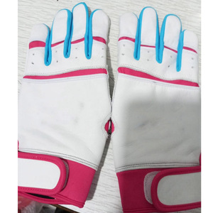 Gants de frappe de baseball en cuir personnalisés pour usage professionnel, taille adulte, service OEM avec impression par sublimation personnalisée - Product Image 1