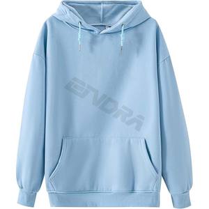 Sudadera con capucha de algodón coreana para mujer, informal, acogedora, holgada, suave, cómoda, con estampado gráfico, moderna y versátil - Product Image 1