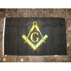 Fabricación de fábrica Banderas masónicas de alta calidad Hechas en Pakistán Banderas masónicas - Product Image 2