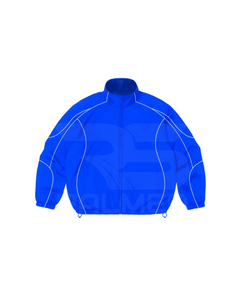 ชุดวอร์มกันลม ผ้าไนลอน 100% กางเกงขายาวและเสื้อแจ็คเก็ตมีซิป โลโก้ DTF กันน้ำ แถบสะท้อนแสง ชุดวอร์มกันลม - Product Image 5