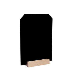 <span class=keywords><strong>Tableau</strong></span> noir de bureau avec Base en bois, Double face noir mat, acrylique, Bar, <span class=keywords><strong>Menu</strong></span>, porte-signe, bureau, Message en bois, <span class=keywords><strong>tableau</strong></span> noir - Product Image 4