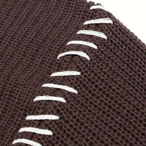 Suéter de Cachemira de Lana de Punto con Logotipo Personalizado en la Parte Delantera, Color Sólido, Informal, de Manga Larga, para Hombre, de Invierno, de Secado Rápido y Antiarrugas - Product Image 4