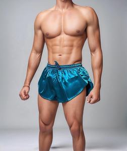 Shorts en molleton de coton pour hommes Perfect Industry 2026 – Short de sport respirant en tissu éponge pour fitness et course à pied, personnalisable - Product Image 6