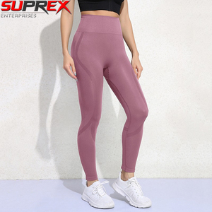 Custom Womens Solid High Waist <b>Yoga</b> Leggings Stretch Fitness Gym <b>Pants</b> Breathable for Activewear Workout <b>Tights</b> - Product Image 5