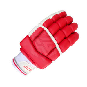 Fabricant de fournitures en vrac de gants de cricket de conception personnalisée en cuir avec rembourrage souple et caractéristiques réglables - Product Image 1