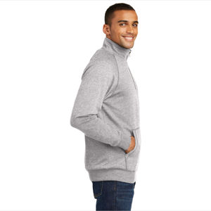 Customized Different Color Fashion <b>Quarter</b> <b>Zip</b> Sweatshirts Hot Sale Basics Cotton Blended <b>Men</b> For Winter <b>Quarter</b> <b>Zip</b> Sweatshirts - Product Image 2
