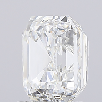 3.03 carat carré taille émeraude VS1 diamant IGI certifié excellente coupe CVD laboratoire cultivé G couleur oeil propre pierre précieuse
