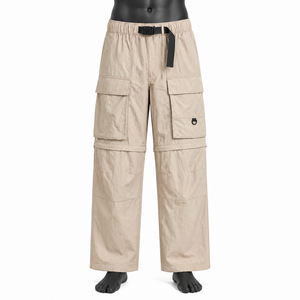 Pantalon cargo tactique léger pour hommes, pantalon de randonnée 2 en 1 détachable avec fermeture éclair, pantalon utilitaire multi-poches à séchage rapide pour l'extérieur - Product Image 1