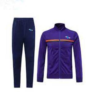 Conjunto de ropa personalizada para hombre, pantalón corto y chaqueta para correr, chándal de dos piezas con cremallera, conjunto corto de chándal cortavientos de poliéster - Product Image 3