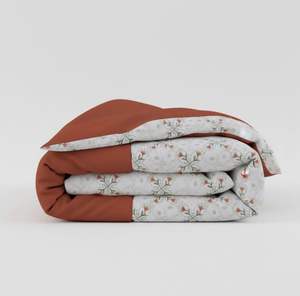 Ensemble de draps plats en coton biologique premium imperméable 500TC, 2 taies d'oreiller, taille king, hôpital, hôtel, respirant, hypoallergénique - Product Image 3