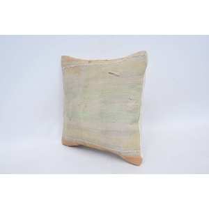 Oreiller Patchwork Kantha en laine beige 12x12 pouces luxueux Vintage brodé moelleux imprimé coussin rustique pour une utilisation au sol - Product Image 4