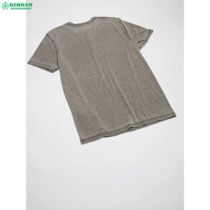 T-shirts décontractés pour hommes, personnalisés, de haute qualité, 200 GSM, coupe classique, 100% coton, écologiques, respirants, blancs - Product Image 6