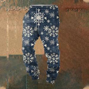 <b>men's</b> <b>pants</b>, straight, curved striped 2024 Style <b>Men</b> <b>Christmas</b> <b>Pant</b> Full Customized Logo High Quality Casual Wear Solid Color - Product Image 3