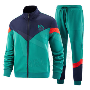 Survêtements de sport légers et solides sur mesure en grandes tailles pour hommes - Services OEM, Marque privée, Ensembles deux pièces en gros - Product Image 1