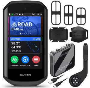 Computadora de Ciclismo Digital Avanzada Garmin Edge 1050 con GPS, Monitor de Ritmo Cardíaco a Prueba de Agua y Pantalla LCD - Product Image 2