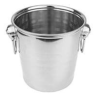 Enfriador de Vino de Acero Inoxidable con Diseño Impresionante, Forma de Cubitera, Hecho a Mano, Acabado en Cobre, para Mesa, para Fiestas, Capacidad de 5L - Product Image 5