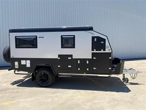 รถพ่วงท่องเที่ยวสำหรับผู้ออกค่าย RV หรูหราขนาดกะทัดรัดพร้อมเต็นท์ป๊อปอัพสำหรับกลางแจ้งบ้านตั้งแคมป์ผจญภัยซื้อเลย! - Product Image 6