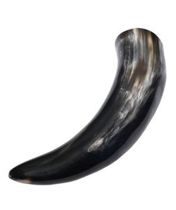 Cuerno vikingo artesanal para beber con soporte de hierro, regalo perfecto para reuniones navideñas de inspiración nórdica - Product Image 4