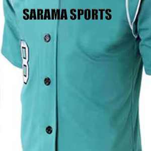 ชุดเบสบอลและกางเกงแบบกำหนดเองราคาโรงงาน ชุดยูนิฟอร์มเบสบอลมืออาชีพ ติดกระดุมเต็มตัว สำหรับทีม - Product Image 4