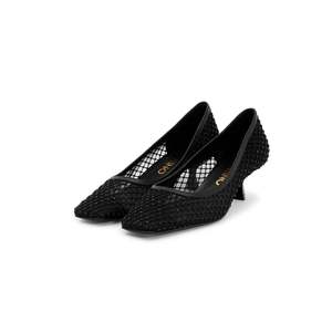 Pour les escarpins noirs Valentino Crystal - Product Image 2