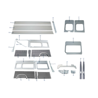 Meilleures ventes VKM PLASTIK RHD-LHD Kits intérieurs en plastique ABS de haute qualité, ajustement parfait à 100 % pour MINIBUS, CAMPING-CAR, CARAVANE, couleurs personnalisées