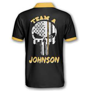 Vente en gros de vêtements de bowling légers en polyester à séchage rapide uniformes pour sports d'équipe maillots de bowling - Product Image 5