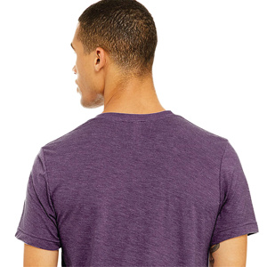 เสื้อยืดลำลองสำหรับบุรุษผ้าฝ้ายคอกลมแขนสั้นสีทึบสวมใส่สบายทุกวันทรงทันสมัยทันสมัย - Product Image 6