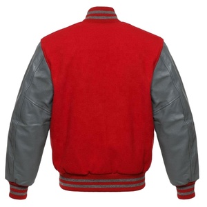 Veste universitaire vintage personnalisable OEM pour hommes, 100% laine, patch en chenille personnalisé, tricot d'hiver - Product Image 5