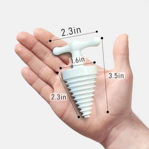 OTICA Abrebocas Manual de Plástico de Doble Uso para Anestesia de Emergencia, Terapia Oral y Rehabilitación de Gutka, Estirador de Mandíbula en Espiral - Product Image 2