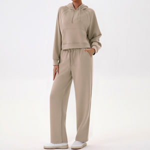 Ensemble survêtement décontracté 2 pièces pour femme 2026 – Qualité supérieure en molleton, impression personnalisée, dernière mode pour survêtements féminins - Product Image 3